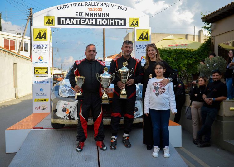 Οι Κ. Ζήνωνος / Φ. Χριστοφή νικητές στο «Laos Trial Rally Sprint»
