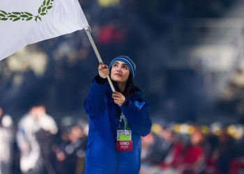 Σημαιοφόρος η Άντρεα Λοϊζίδου στην τελετή έναρξης των 4ων Χειμερινών Ολυμπιακών Αγώνων Νέων «Gangwon 2024»
