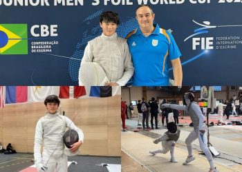 Ο 14χρονος Κιαγιάς που θεωρείται ανερχόμενο ταλέντο στην κυπριακή ξιφασκία