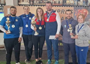 Ποντίκης και Νικολάου χάρισαν το Αργυρό στην Κύπρο στο μεικτό ομαδικό στο Cyprus Grand Prix