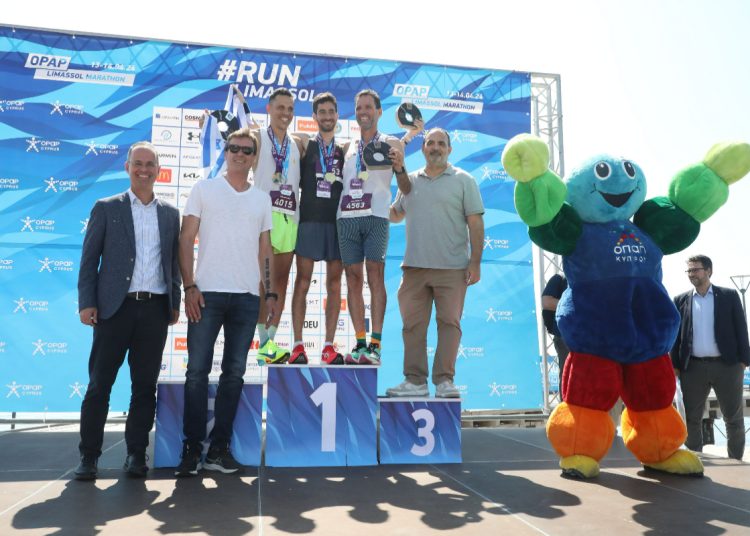 Νικόλας Γεωργίου και Ιωάννα Τσόκκου οι ταχύτεροι Κύπριοι στο Μαραθώνιο Λεμεσού – Νικητές Γκρος και Ρουσάρ