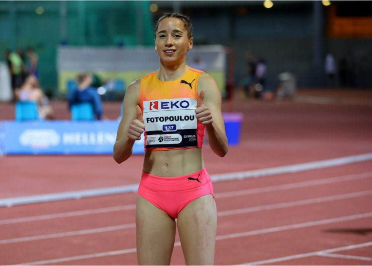 Αργυρό για την Ολίβια Φωτοπούλου στο Βαλκανικό Πρωτάθλημα, έφτασε τα εφτά στην καριέρα της