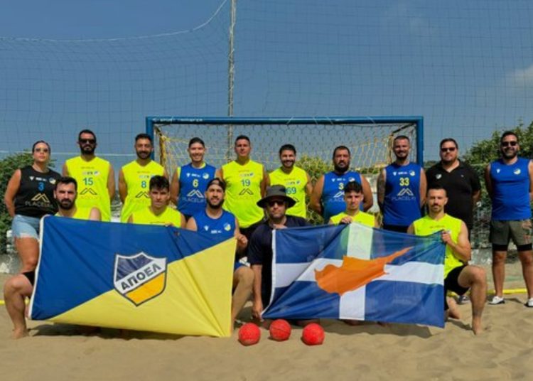 Τέταρτος σε τουρνουά Beach Handball στην Ιταλία ο ΑΠΟΕΛ