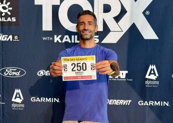 Φοβερός Ανδρέας Τζιακούρης, τερμάτισε 56ος στον Αγώνα των Γιγάντων