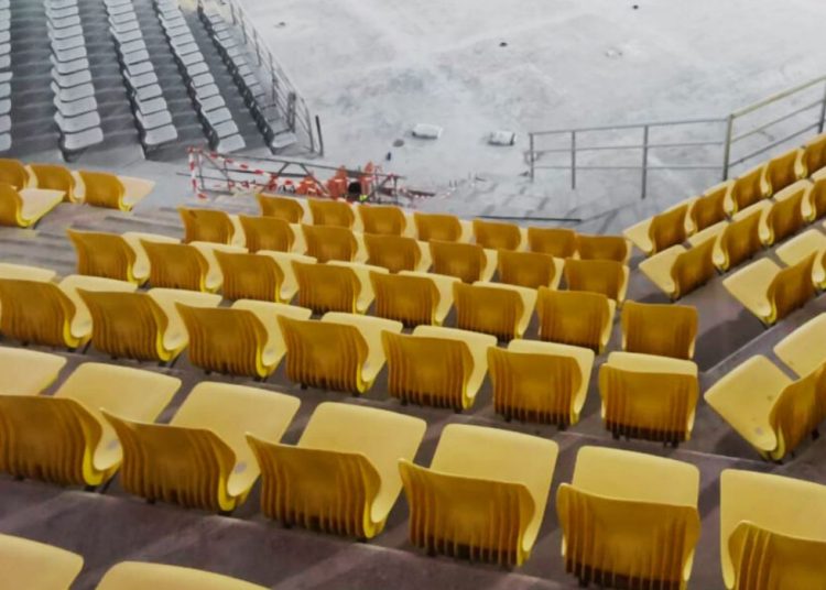 Προχωρούν τα έργα στο «Σπύρος Κυπριανού» ενόψει του FIBAEuroBasket 2025!