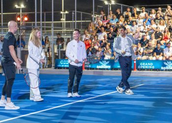 Εγκαίνια της Ακαδημίας Τένις «Μάρκος Παγδατής» στο City of Dreams Mediterranean