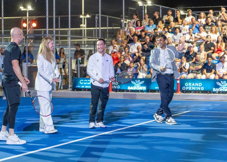 Εγκαίνια της Ακαδημίας Τένις «Μάρκος Παγδατής» στο City of Dreams Mediterranean