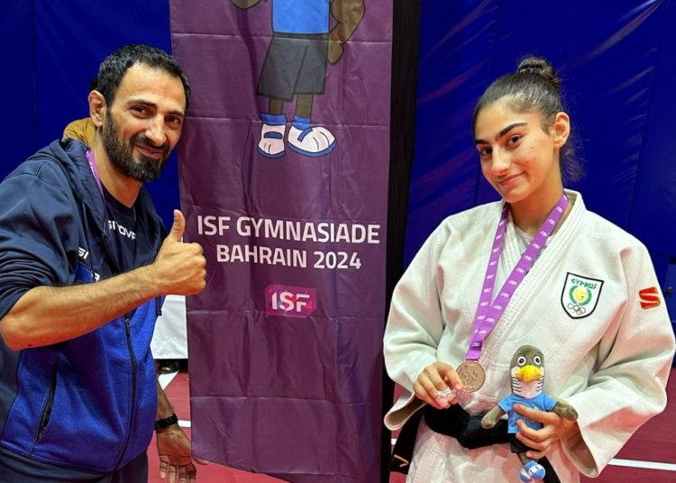 Η Αδαμαντία Χριστοδουλίδη έδωσε το πρώτο χρυσό της Κύπρου στην Παγκόσμια Γυμνασιάδα