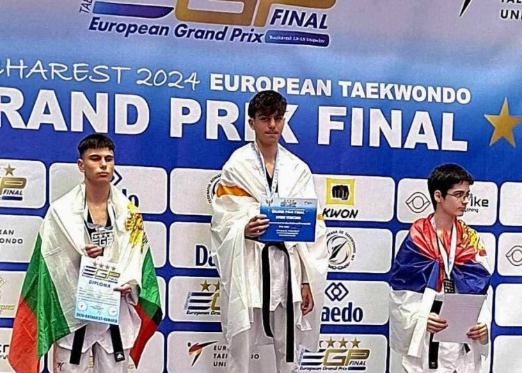 Χρυσό ο Ανδρέας Παφίτης στο Εuropean Grand Prix