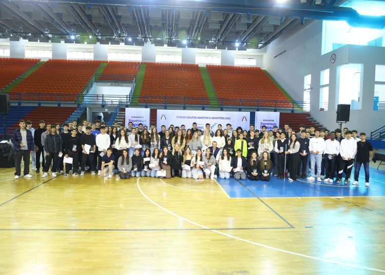 Ο ΚΟΑ βράβευσε τους αθλητές/τριες των Σχεδιασμών Χαριστικών Παροχών και Προοπτικής