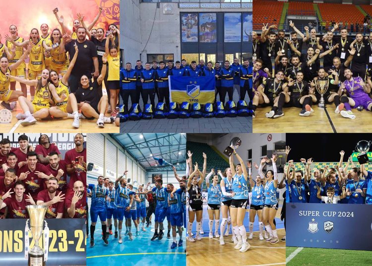 Ο Χάρτης των Ομαδικών Σπορ (βάσει τίτλων) το 2024: Πρώτη με διαφορά η ΑΕΛ