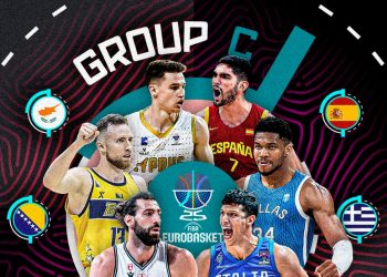 FIBA EuroBasket 2025: Στον όμιλο της Κύπρου οι Ελλάδα, Ισπανία, Ιταλία, Γεωργία και Βοσνία