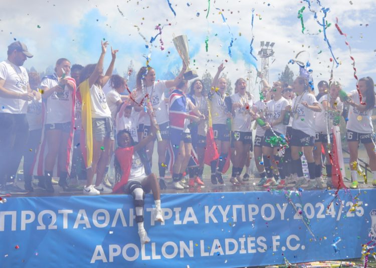 Απονεμήθηκε ο τίτλος στις Apollon Ladies