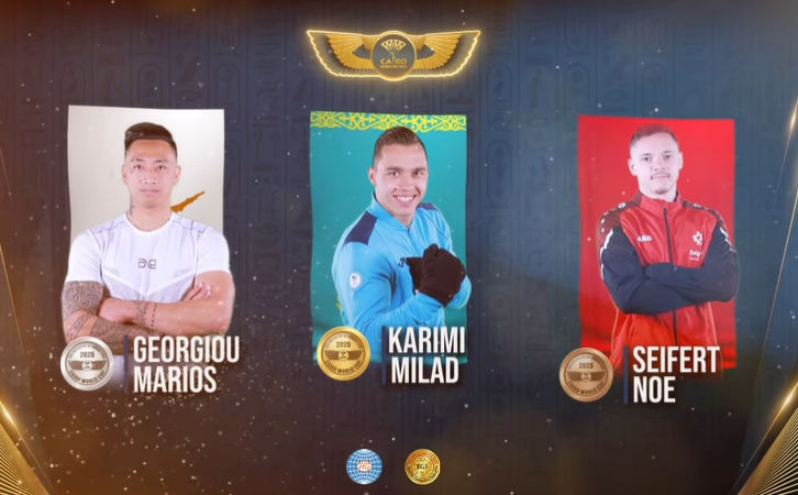 Αργυρό για Μάριο Γεωργίου στο Κάιρο