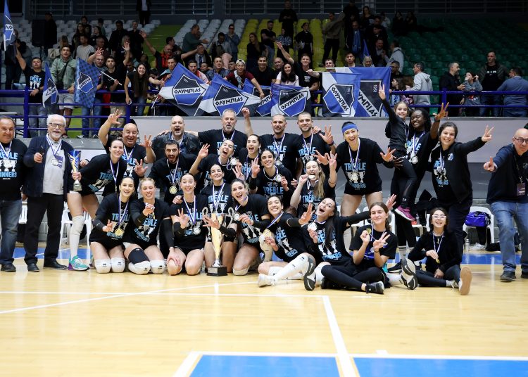 Συνεχίστηκε με κύπελλο τo ασταμάτητο σερί της Ολυμπιάδας