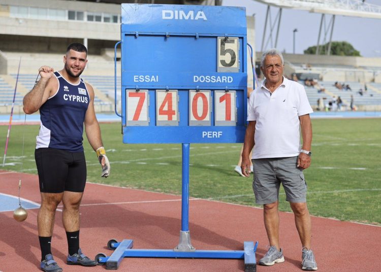 Νέο ρεκόρ Κ23 για τον Ιωσήφ Κεσίδη