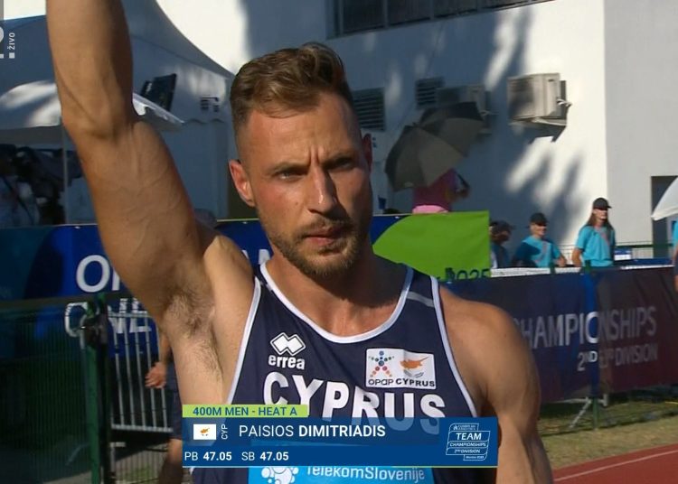 Δεύτερος όλων των εποχών ο Παΐσιος Δημητριάδης στα 400μ.