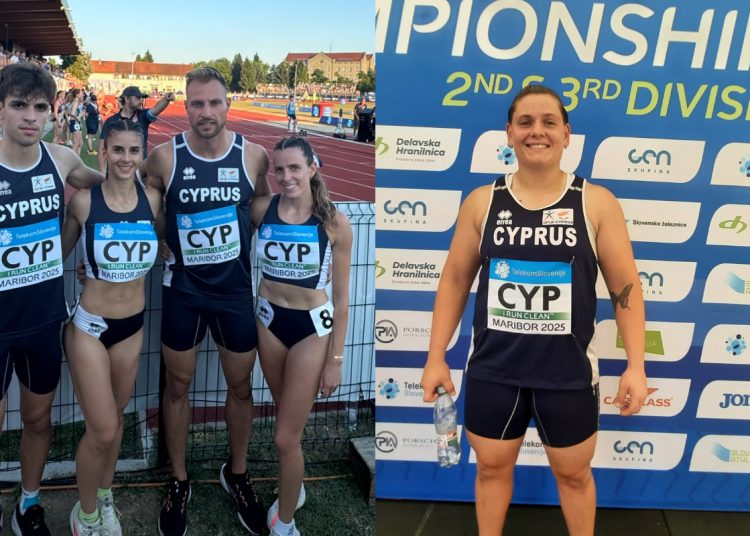 Νέο παγκύπριο ρεκόρ η Βαλεντίνα Σάββα και η 4Χ400μ. μικτή – Όλα τα αποτελέσματα