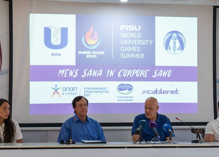 Με 27 αθλητές και αθλήτριες η Κύπρος στους Πανεπιστημιακούς Αγώνες στη Γερμανία