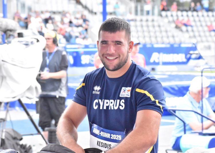 Έβδομος στην Πανεπιστημιάδα ο Κεσίδης