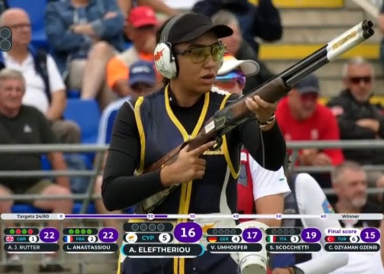 ΜΕΓΑΛΗ ΕΠΙΤΥΧΙΑ ΤΗΣ ΣΚΟΠΟΒΟΛΗΣ: Πέμπτη η Αναστασία Ελευθερίου στο Ευρωπαϊκό Πρωτάθλημα