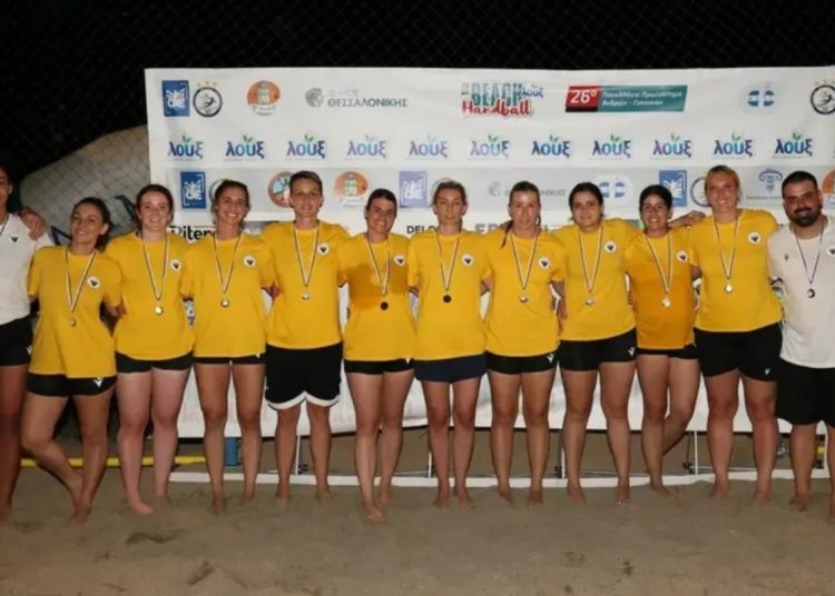Δεύτερη στη Θεσσαλονίκη η ομάδα Beach Handball της ΠΑΕΕΚ