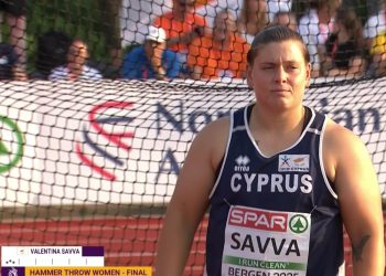 Έγινε η πρώτη Κύπρια με βολή πάνω από 70μ. η Βαλεντίνα Σάββα και πήρε χάλκινο