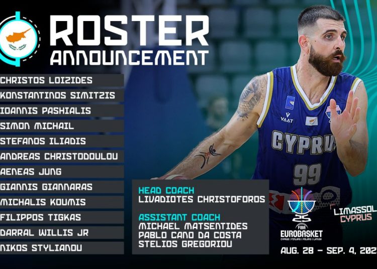 Η 12άδα της Εθνικής Κύπρου για την ιστορική παρουσία στο FIBAEuroBasket 2025