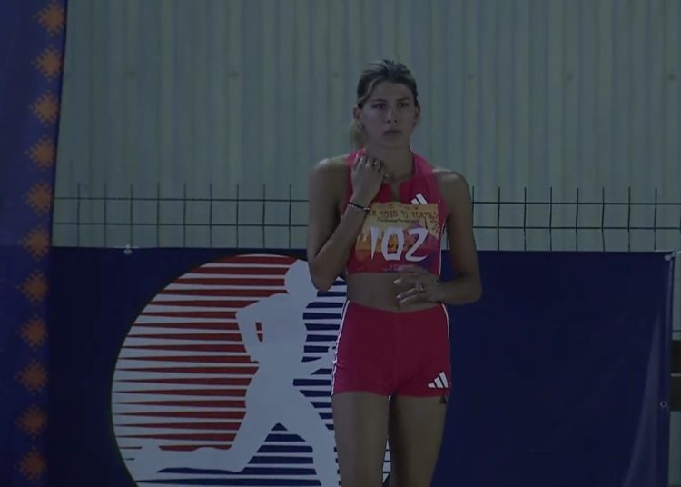 Δεύτερη με άλμα στα 1,86μ η Στυλιάνα Ιωαννίδου