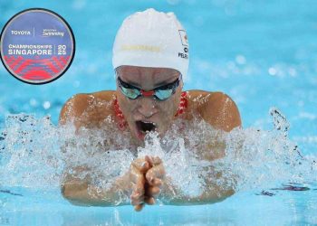 Στις 5:58πμ η Πελενδρίτου στα 50μ ελεύθερο