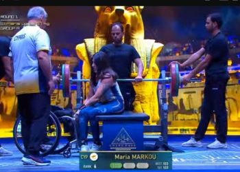 Σήκωσε 103kg στο Παγκόσμιο Πρωτάθλημα της Αιγύπτου η Μαρία Μάρκου