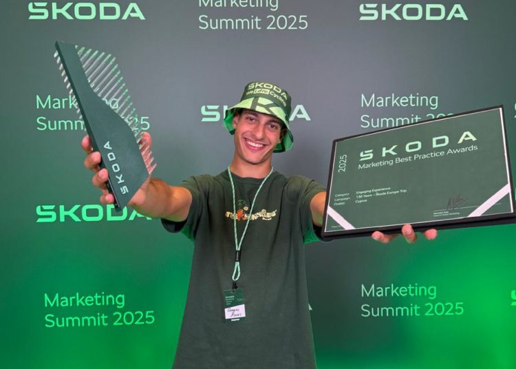 Γιώργος Κούζης | SKODA130 – Διεθνές βραβείο στα Skoda Marketing Summit