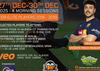 Μεγάλο το ενδιαφέρον για το 4ο Χριστουγεννιάτικο Valencia C.F. Elite Camp