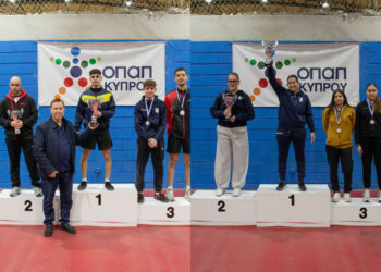 Σιαρπέλ Ηλία και Γεωργία Αβραάμ πήραν τους τίτλους στην επιτραπέζια αντισφαίριση