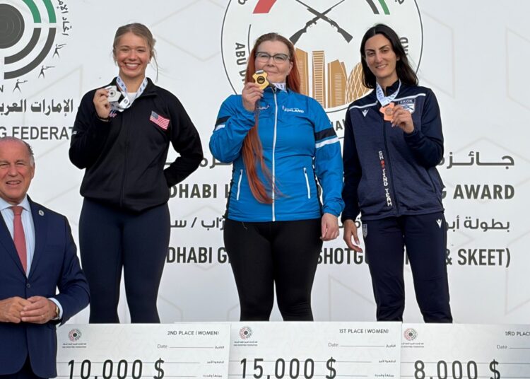 Xάλκινο για την Παναγιώτα Ανδρέου στο Άμπου Ντάμπι