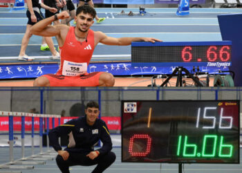 Δύο παγκύπρια ρεκόρ στην α’ ημέρα του Πανελλήνιου Κλειστού – Σημαντική βελτίωση για Κουντούρη