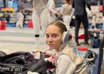 Η Σοφία Γκαρανίνα για πρώτη φοράστο Παγκόσμιο Πρωτάθλημα Junior & Cadet Ξιφασκίας