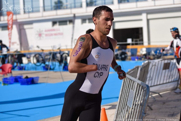 Ο Ανδρέας Δουλαππάς στο World Triathlon Para Cup της Σαμαρκάνδης