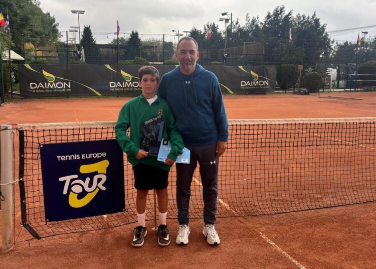 Πρωταθλητής στο Tennis Europe «Daimon Cup» ο Ανδρέας Λεοντής