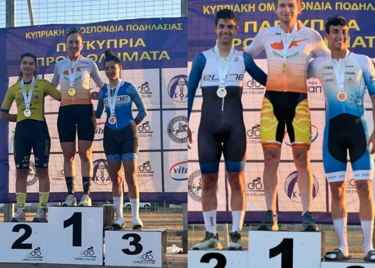 Ζαμπελίνσκι και Χριστοφόρου Πρωταθλητές Κύπρου στην ατομική χρονομέτρηση!